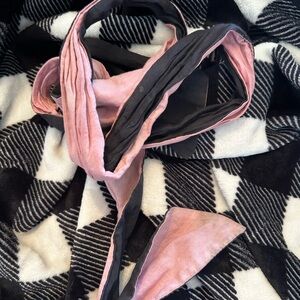 Juicy Couture Pink and Black Bow Ribbon